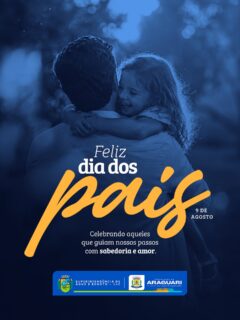 💙 **Neste Dia dos Pais, celebramos quem sempre esteve presente.**

Pai é aquele que cuida, orienta, protege e trabalha todos os dias para garantir o melhor para sua família.

É quem, muitas vezes, enfrenta o cansaço em silêncio, supera desafios e deixa seu esforço registrado não em fotografias, mas nas histórias e memórias que constrói ao lado de seus filhos.

Assim como a água que chega todos os dias às nossas casas e faz parte de cada momento da nossa vida, o cuidado de um pai está presente nos detalhes — muitas vezes sem ser percebido, mas sempre fazendo a diferença.

Neste Dia dos Pais, a **SAE – Superintendência de Água e Esgoto de Araguari** homenageia todos os pais araguarinos que, com amor, dedicação e trabalho, ajudam a construir um futuro melhor para suas famílias.

**Feliz Dia dos Pais! 💙**

#SAE #SAEAraguari #Araguari #DiaDosPais #Pais Família Cuidado Dedicação ÁguaESaneamento
