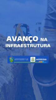A obra de saneamento básico continua a todo vapor no Bairro Vieno! 🚜💧

Uma união de esforços da SAE com a Prefeitura para transformar a realidade da região e garantir um futuro com mais saúde e bem-estar para todos.

Um trabalho sério para entregar o melhor para você! 🚀✨#saearaguari #araguari #prefeituradearaguari